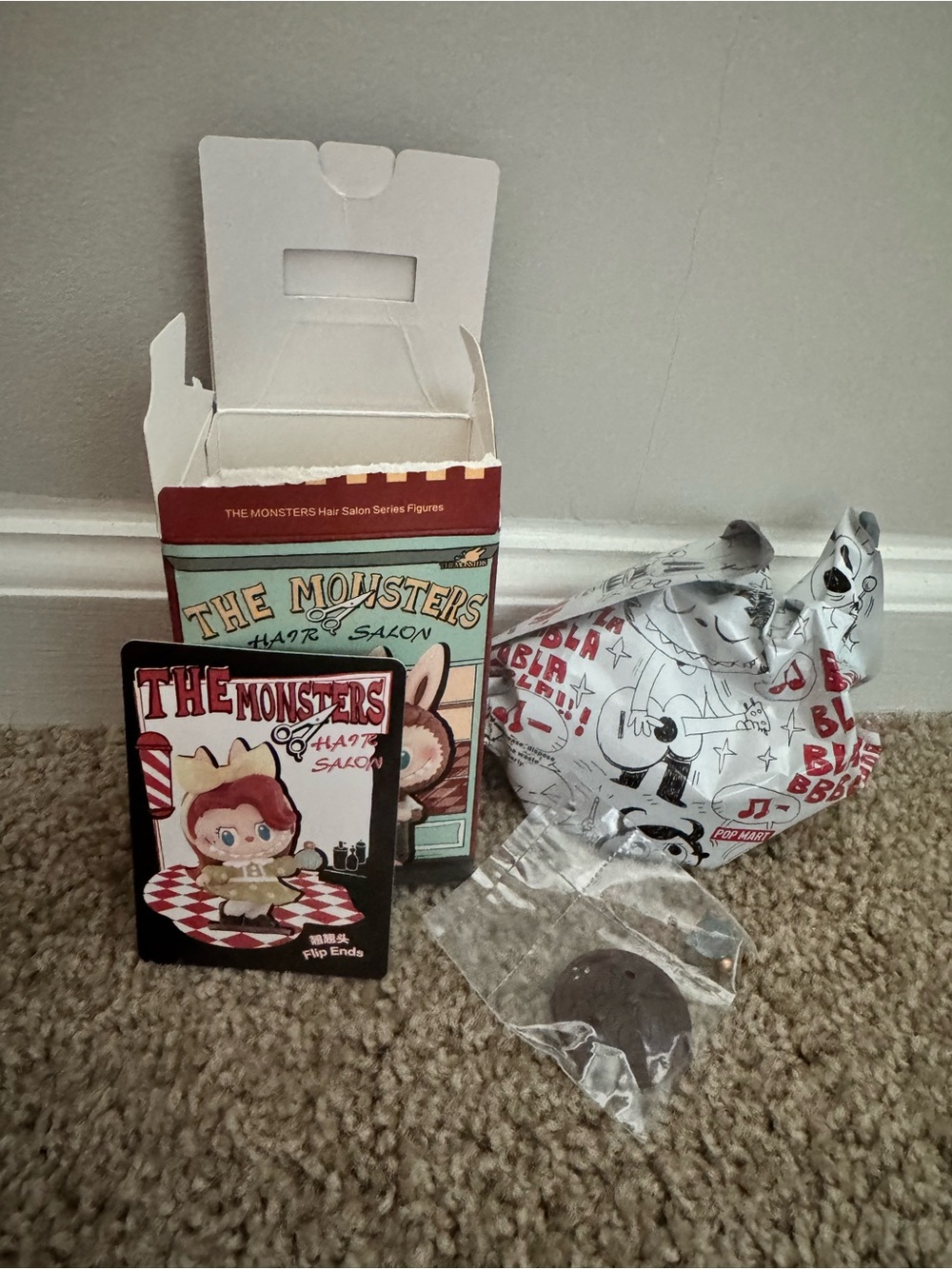 The Monsters Hair Salon Kids Figure – Red and Cream Collectible by The Monsters